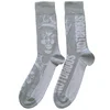 Notorious B.I.G. Crown Monochrome Grey & White 40-45 Nogavice