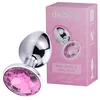 Desirel Pink Jewel S analni čep (srebrno-roza)