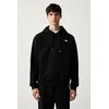 The North Face pulover s kapuco moški z bombažem Essential