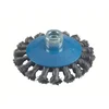 Bosch Pletena pljosnata četka 100, čelična 2608622011, 100 mm, 0,5 mm, 12 mm, M14