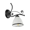 Zidna lampa RETRO 1xE27/60W/230V crna/bela
