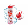 HELLO KITTY Hello Kitty Plastična steklenica s slamico, prozorna steklenica za vodoa 550ml