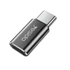 OTG adapter Yesido GS22 USB-C v Lightning - aluminijasta zlitina, 480Mbps - siv