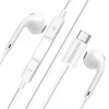 OEM Mayaxess, Žične USB-C slušalke za Galaxy S25 Edge z vgrajenim mikrofonom, Bela, (5000228750)