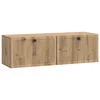TV ormar za zid 98 x 31 x 30 cm Hrast artisan Konstruirano drvo