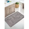 Lessentiel Maison Prostirka za kupatilo Peace, 60x100 cm, Siva