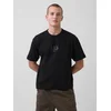 GAP Crop T-Shirt with 1969 Heavyweight Logo - Mens