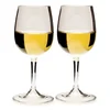 GSI Outdoor Komplet 2 plastičnih zložljivih kozarcev za belo vino Nesting 2 × 275 ml