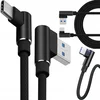 Verkgroup Kotni USB 3.0 na USB tip-C polnilni in podatkovni kabel za telefone 100cm