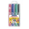 Marker Centropen 8560/4 za flipchart 4 barve, klinasta konica 1-4,6 mm