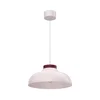 Luster na sajli BASCA 1xE27/15W/230V krem/bordo