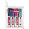 Marker permanentni mini 0.5 pk4 edding sortirano