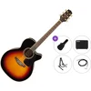 Takamine GN51CE Premium SET Brown Sunburst Elektroakustična jumbo
