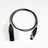 Infinitek Mini XLR (F-samice)/XLR (M-samec) audio kabel - 1,0m