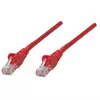 Intellinet Network Cable, Cat5e compatible, CU, U/UTP, PVC, 0.5 m, Red (318198)