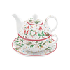 Tea serving set made of porcelain, 350 ml, READY FOR CHRISTMAS - Nuo