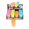 Pepeljara pvc u bojama d8xh11cm