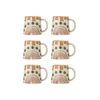 Komplet skodelic Bloomingville Shama 515 ml 6-pack