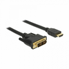 HDMI-DVI-D 18+1 kabel 1,5m Delock