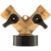 shumee 2-POSMERNI RAZDELILNIK PIPE GW3/4 x 2 GZ3/4 Z GEKO KROGELNIMI VENTILI