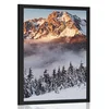 Plakat Krkonoši - 40x60 silver