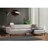 ATELIER DEL SOFA Ugaona garnitura Hamlet Right Ecru