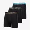 Bokserji Under Armour Performance Tech Solid 6in 3-Pack Black XL