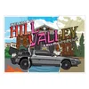 Back to the Future art print Hill Valley, 40. godišnjica, A3