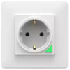 Gembird SMART-WALL WiFi tuya smart wall socket glass panel touch