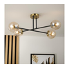 Brilagi - Plafonski luster MALIVA 4xE14/15W/230V zlatni