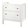 HEMNES Postolje umivaonika,2 fioke, bela, 80x47x83 cm