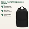 Bruno Poslovni ranac Hopper, Dva odeljka, Laptop 15 i tablet 8, 44.5cm, Crni