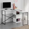 HANAH HOME Radni sto Badau White