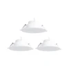 Aigostar - KOMPLET 3x LED RGBW prigušiva ugradna plafonska svetiljka MESH 9W/230V 2700K-6500K prečnik 14,5 cm