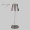 HOME LIGHT Stona punjiva lampa 13T25, 3W, 3000K, Ip44, Siva