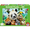Otroška sestavljanka puzzle 200-delni Schmidt Živalsko Veselje