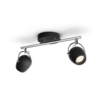Philips 50612/30/P0 - LED spot svetiljka RIVANO 2xLED/4,3W/230V