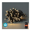 Nedis WIFILX01W50 - LED božićni lanac 50xLED/8 funkcija 10m IP65 Wi-Fi Tuya topla bela