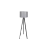 Opviq Podna lampa 113, Crno-siva