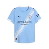 Mens Puma Manchester City 25/26 Authentic Home Jersey, Blue, Size M, Sport