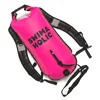 Plavalna boja swimaholic wild swim bag rožnata
