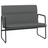 Vidaxl Klop siva 100x64x80 cm umetno usnje