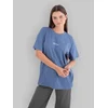 Hurley Script Regular T-Shirt grey teal