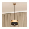 Luster na sajli ALBA 1xE27/15W/230V prečnik 20 cm crna/braon