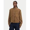 BOSS Usnjena jakna C Sabea 50562753 Rjava Relaxed Fit