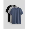 Tommy Life Majica T-Shirts črna