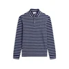 TOMMY HILFIGER Majica temno modra / bela