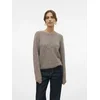 Vero Moda Novah Pulover Rjava