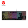FANTECH Mehanička tastatura Gaming MK876 RGB Atom TKL siva (Blue switch)