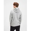 JACK & JONES Majica JJECorp svetlo siva / mandarina / črna